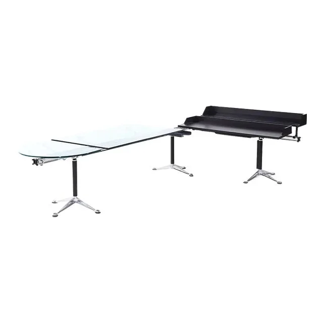 Bruce Burdick for Herman Miller Mid Century Executive Desk