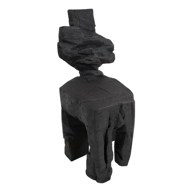 Brutalist Sculptural Stool by Logniture