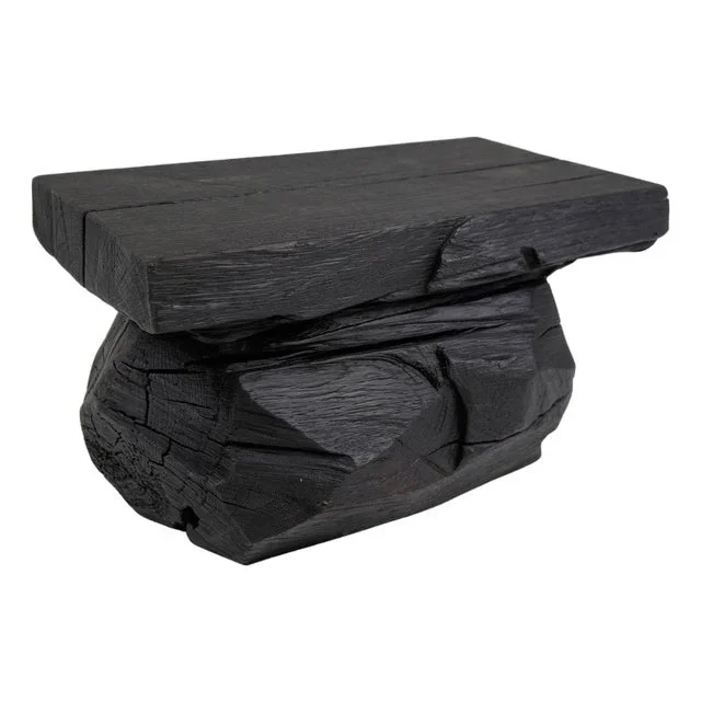 Brutalist Sculptural Stool by Logniture