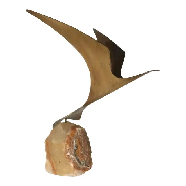 Brutalist Seagull Sculpture by Jere 1980