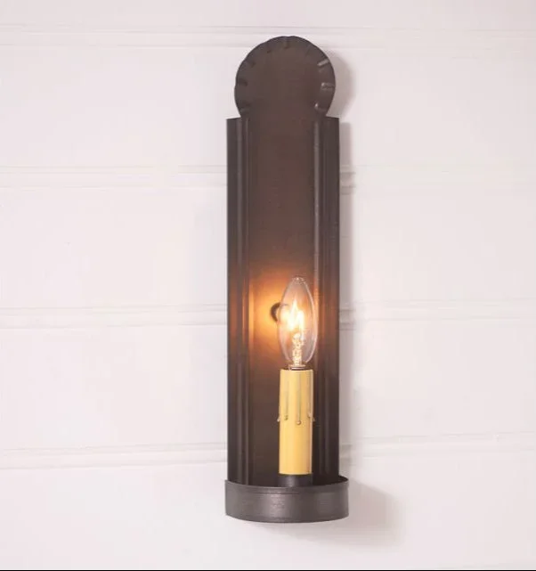 Buckfield Wired Tin Sconce
