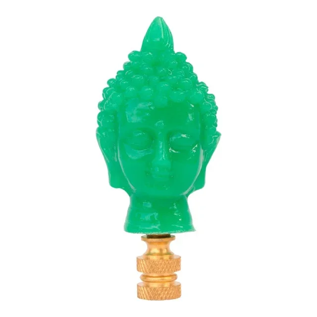 Buddha Head Lamp Finial