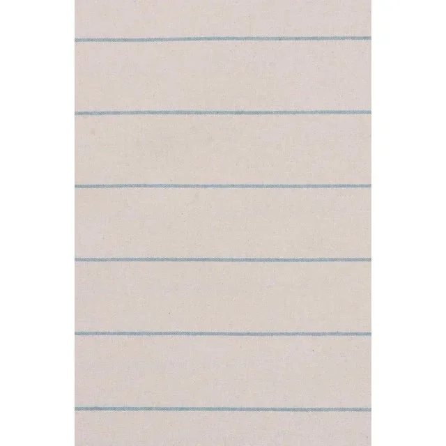 Cadiz Stripe Turquoise Double Width Fabric – Sample