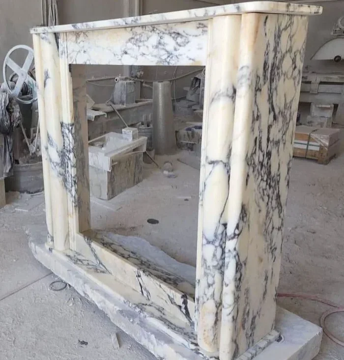 Calacatta Marble Fireplace Surround
