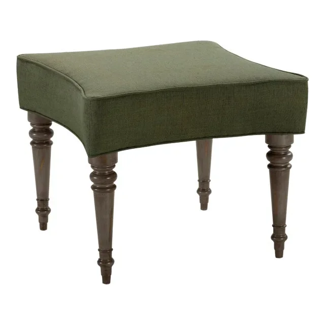 Calypso Stool, Moss Linen