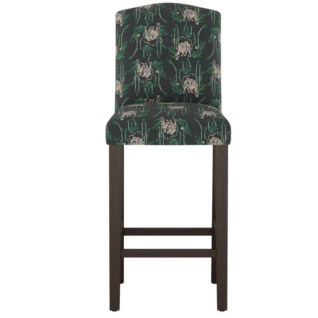Cami Bar Stool in Ink Tiger Bamboo