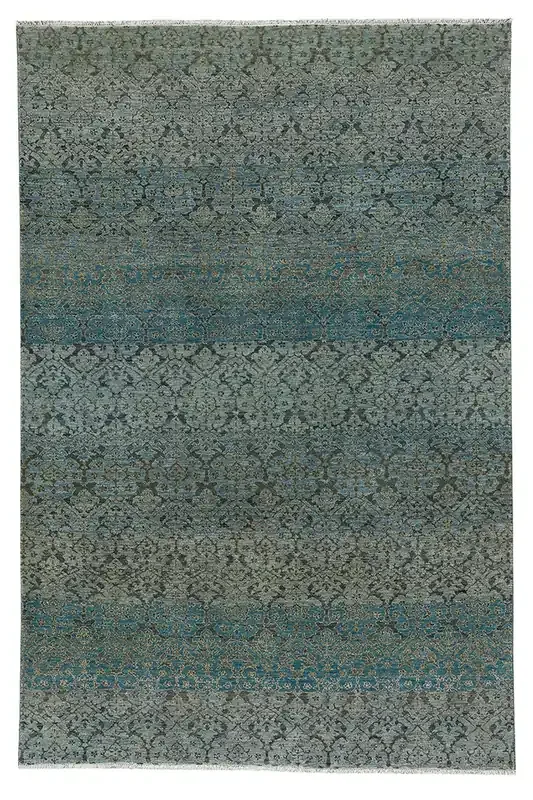Capel Apex Azure 1083_420 Hand Knotted Rugs