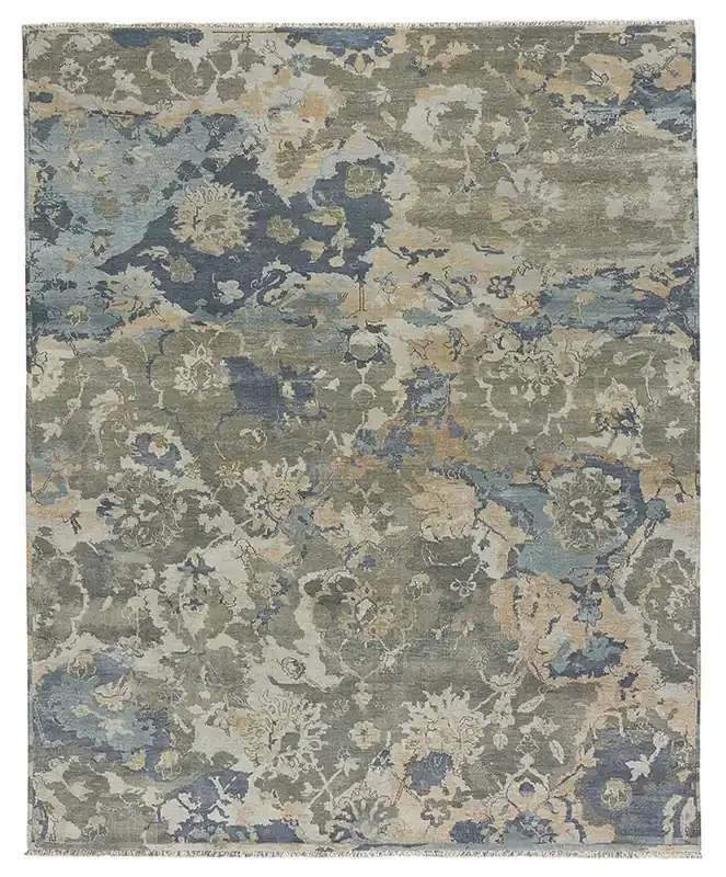 Capel Ellerbe Azure Multi 1095_440 Hand Knotted Rugs