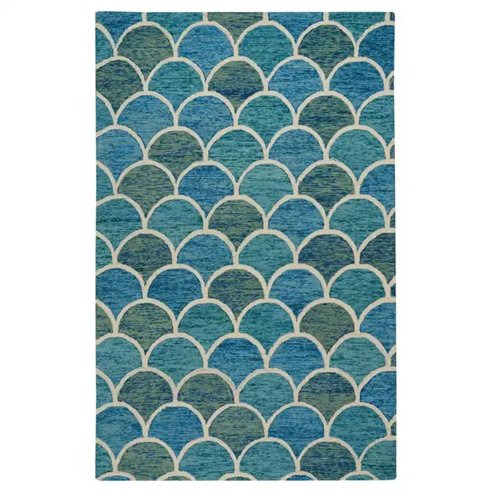 Capel Genevieve Gorder Arches Blue 2590_460 Hand Tufted Rugs
