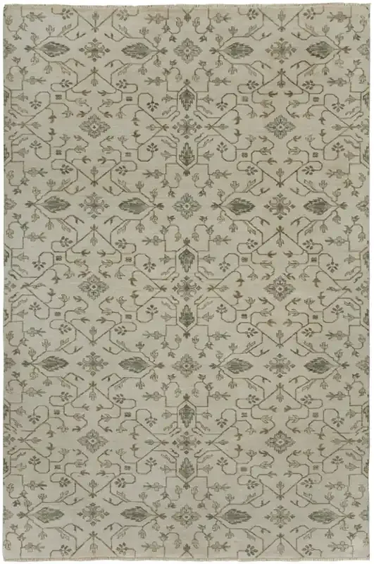 Capel Heavenly Grey 1084_300 Hand Knotted Rugs