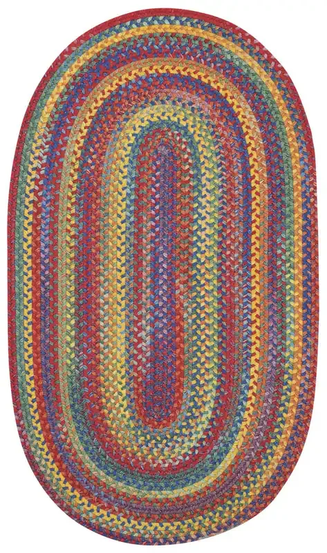 Capel Kill Devil Hill Bright Multi 0210_950 Braided Rugs