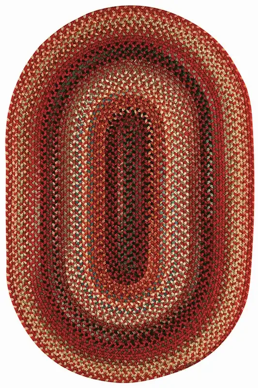 Capel Portland Red 0346_500 Braided Rugs