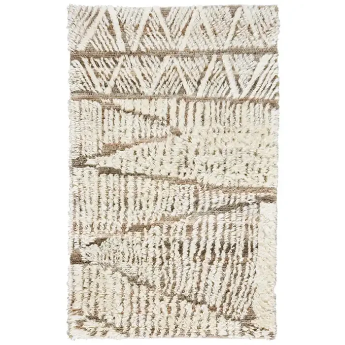Capel Roamer Cream Brown 2100_675 Hand Knotted Rugs