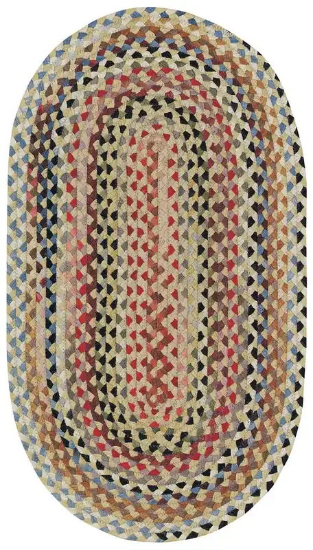 Capel St. Johnsbury Wheat 0440_100 Braided Rugs