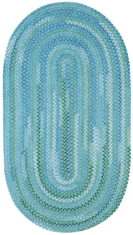 Capel Waterway Blue 0470_400 Braided Rugs