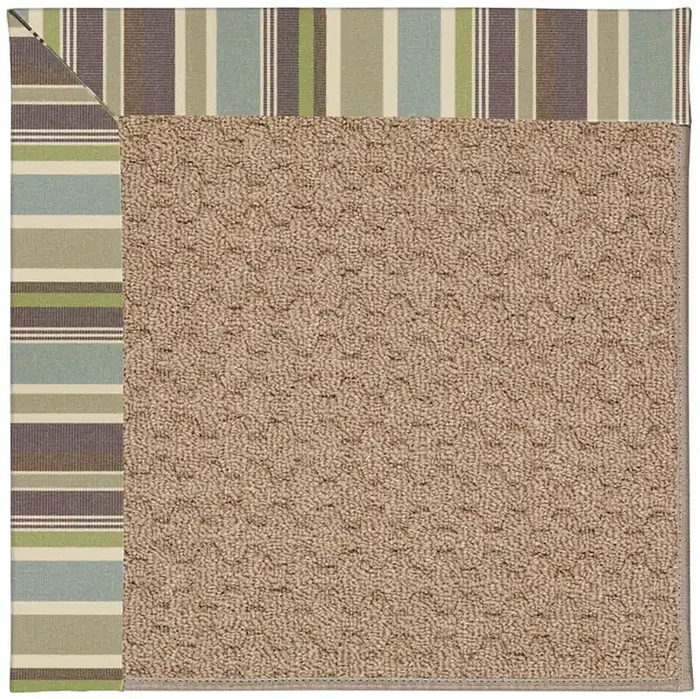 Capel Zoe-Grassy Mountain Blue Stripe 1991_422 Machine Tufted Rugs
