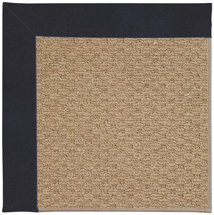 Capel Zoe-Raffia Dark Navy 1992_497 Machine Tufted Rugs