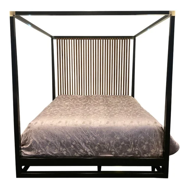 Caracole Modern Canopy King Bed