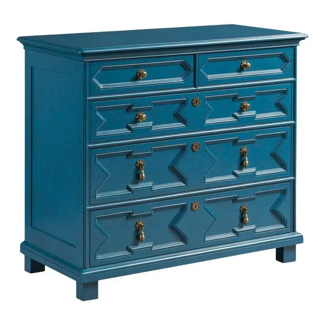 Casa Cosima James Chest of Drawers, Blue Danube