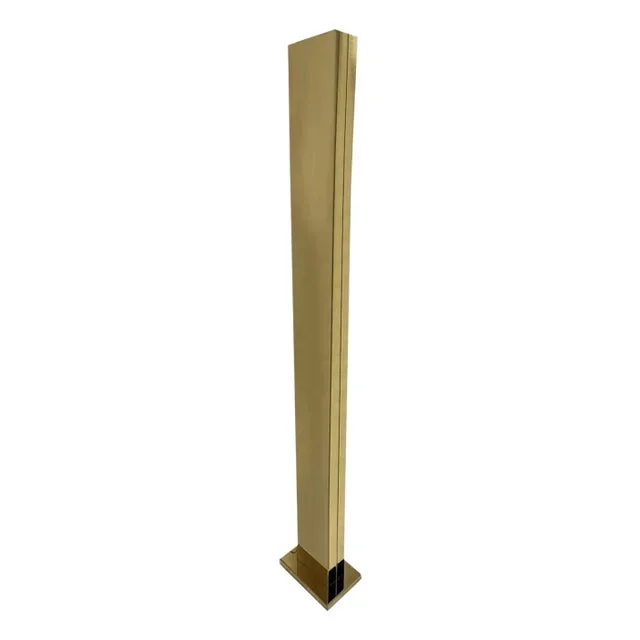 Casella “Pylon” Polished Skyscraper Floor Lamp
