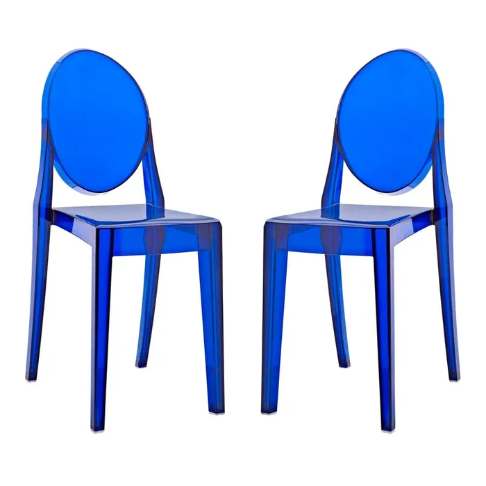 Casper Dining Chairs Set of 2 in Blue