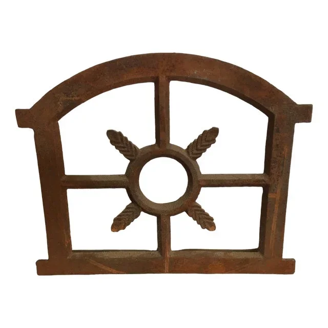 Cast Iron Farmhouse Window Frame