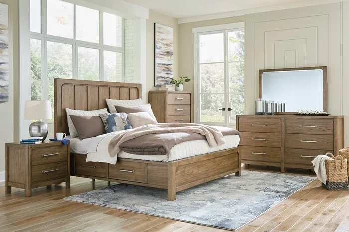 Casual 5-Piece California King Bedroom Set