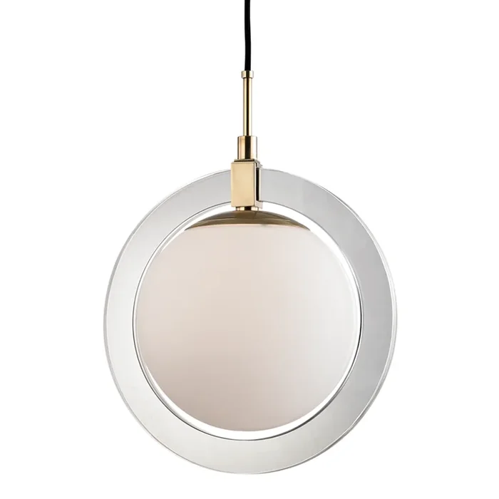 Caswell Pendant 23″ – Aged Brass