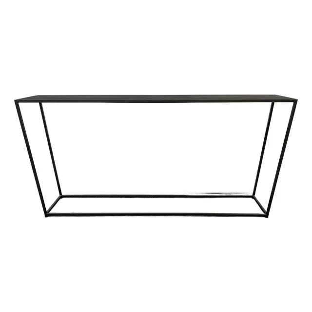 Cb2 Mill Slim Metal Console Table