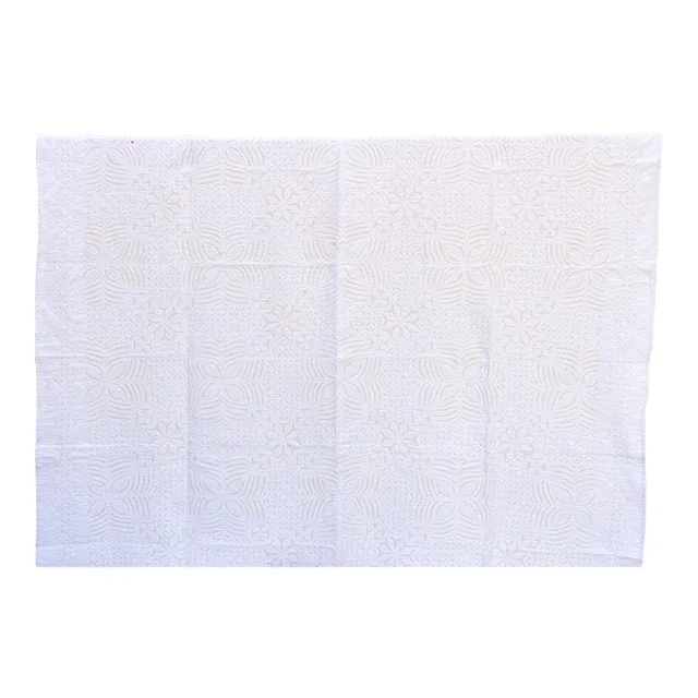 Celestial Star Applique Cotton Quilt