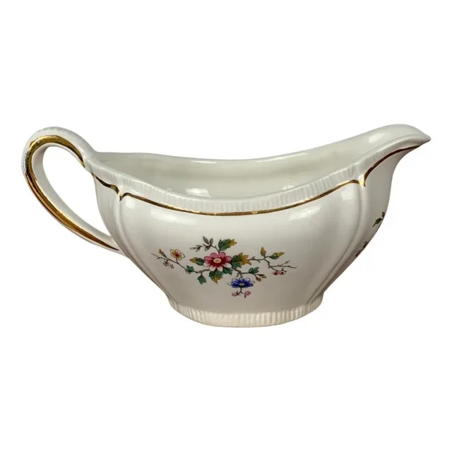 Chantilly Model Sauce Boat from Longchamp, 1950s