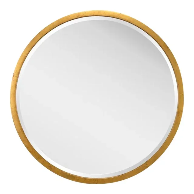 Chelsea House Large Round Mirror in Gold