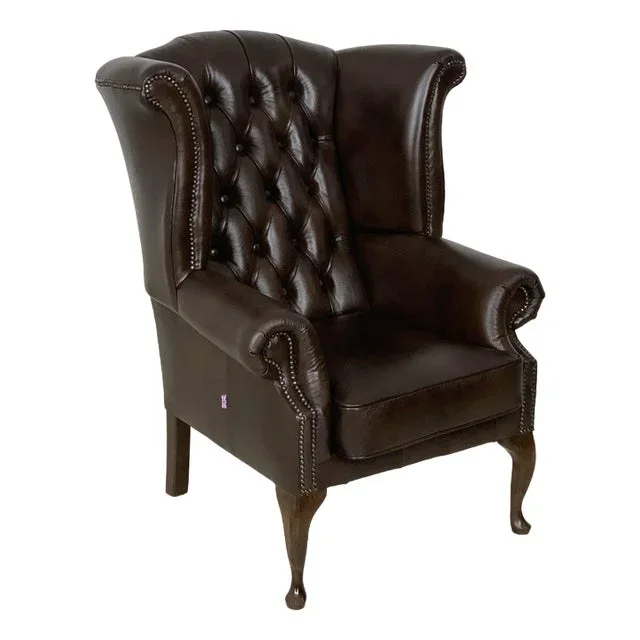 Chesterfield Chair in Dark Brown