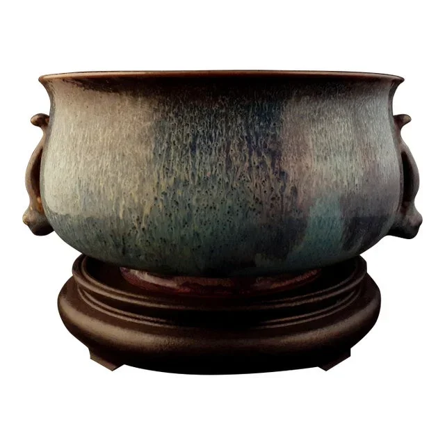 Chinese Porcelain Flambe Bowl