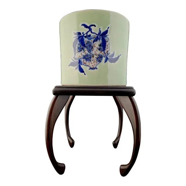 Chinese Porcelain Pomegranate Reward Bitong