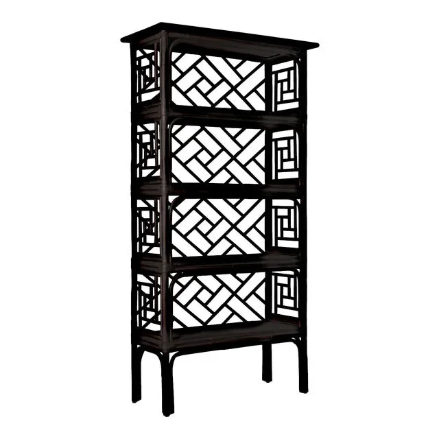 Chippendale Etagere – Black