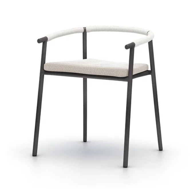Chord Outdoor Dining Chair-Bronze/Sand