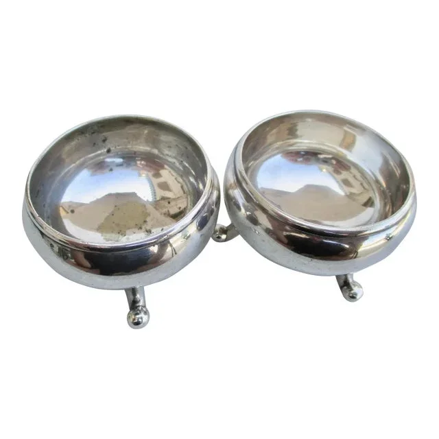 Christofle Silver Plate Saltcellar – A Pair of 2