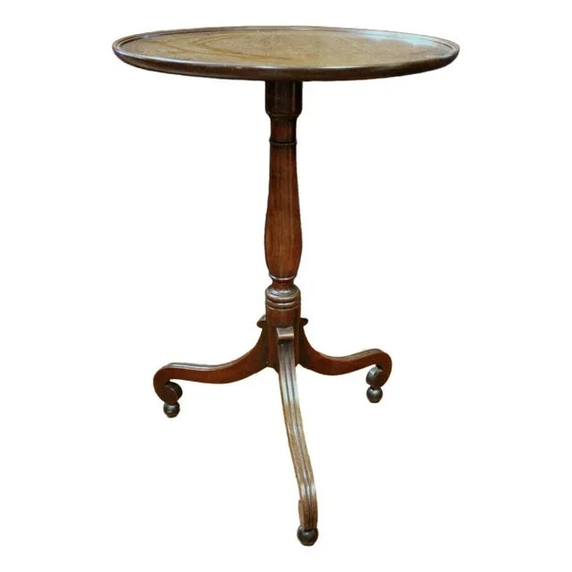 Circa 1815 English Regency Candlestand Side Table