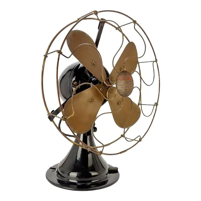 Circa 1920’s Peerless Stationary Desk Fan