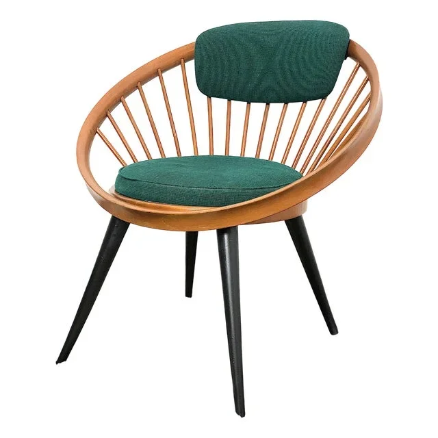 Circular Lounge Chair by Yngve Ekström, 1960s