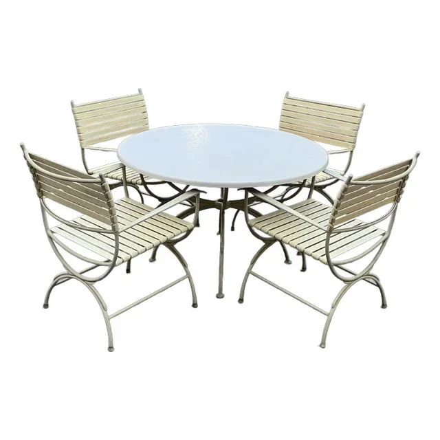 Classical Patio Set – 42″ Table and 4 Chairs