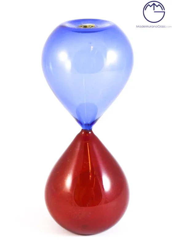 Clessidra Murano Rosso Blu