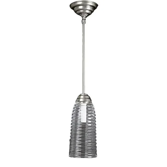 Cocoon Pendant Pendant in Silver Finish