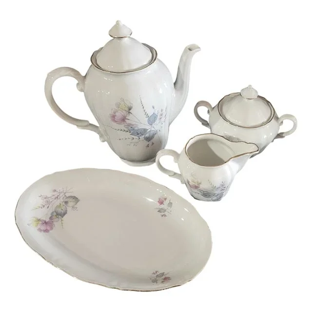 Coffee Set from Richard Ginori, Set of 4