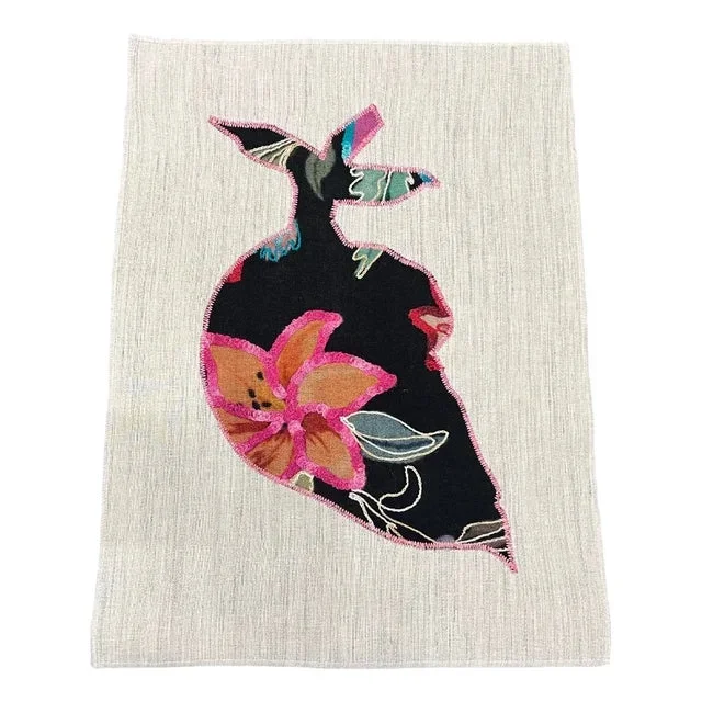 Colorful Whirling Dervish Wall Decor, 1980s