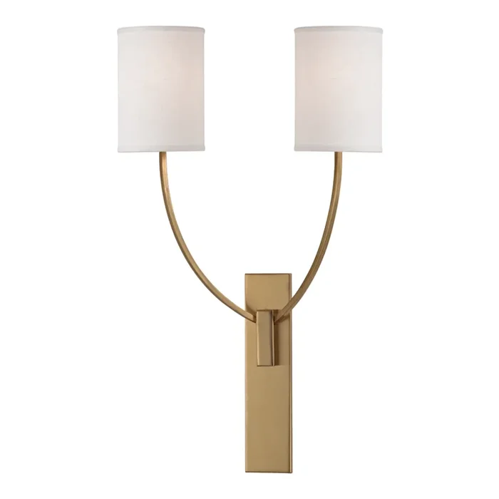 Colton Wall Sconce 24″ – Aged Brass
