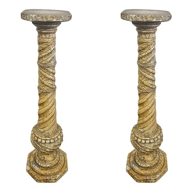 Columns in Marble, Set of 2