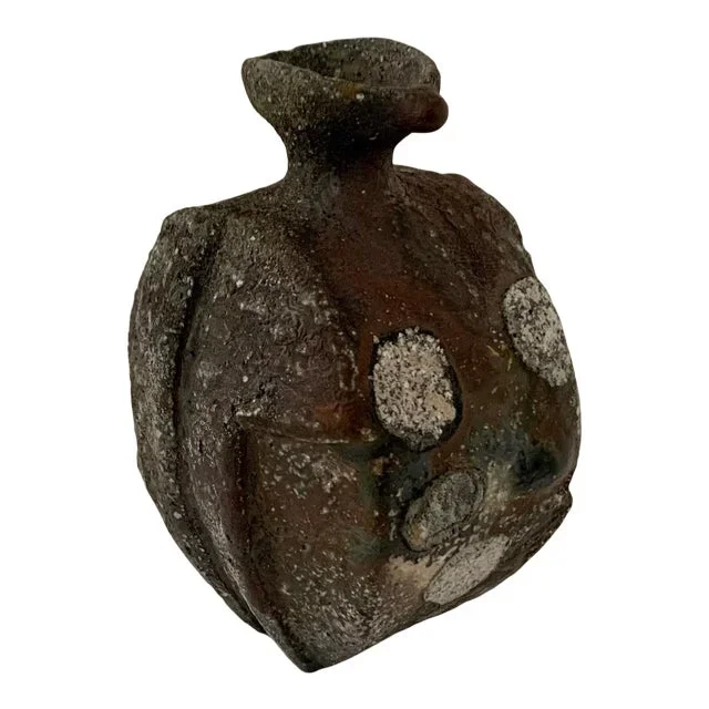 Contemporary Japanese Sake Bottle by Hasu Yoshitaka