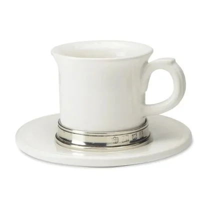 Convivio Espresso Cup with Saucer by Match
